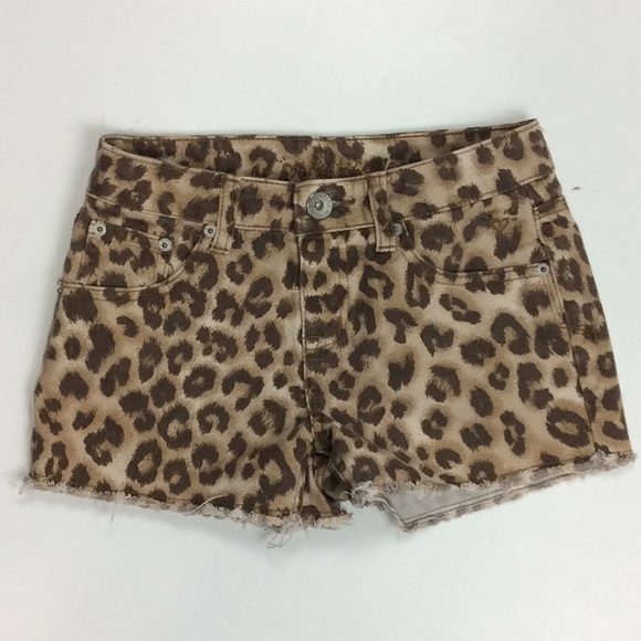 Justice Other - Justice Animal Print Girls Shorts Simply Low 10R